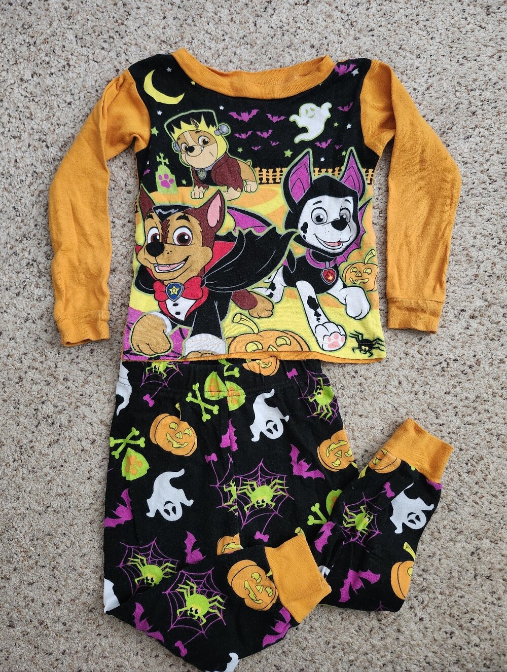 Paw Patrol Halloween Pajamas